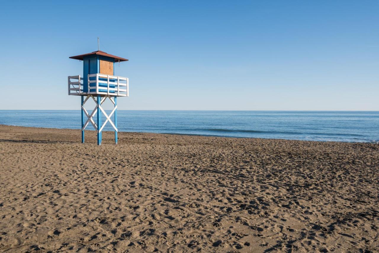 Wintowinrentals 1St Linea De Playa Vista Al Mar Y Piscina La Cala Del Moral Exteriör bild